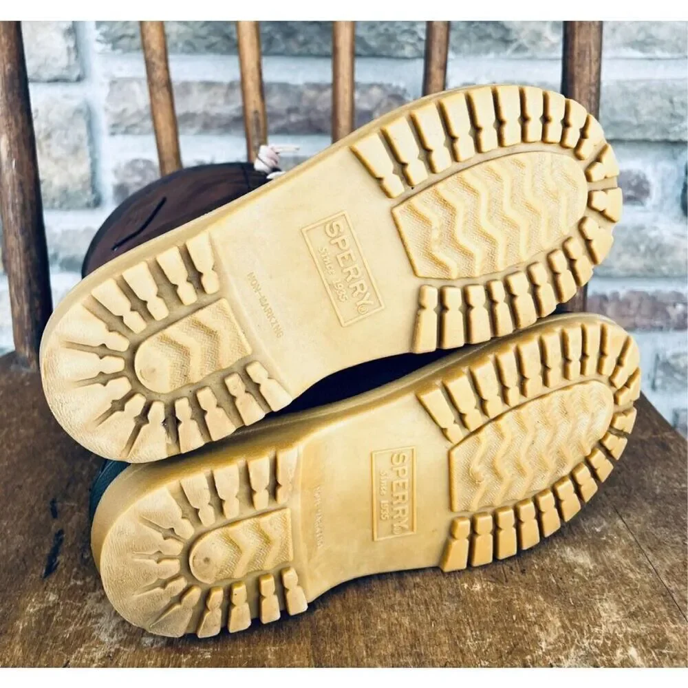 Sperry duck boots waterproof size 2